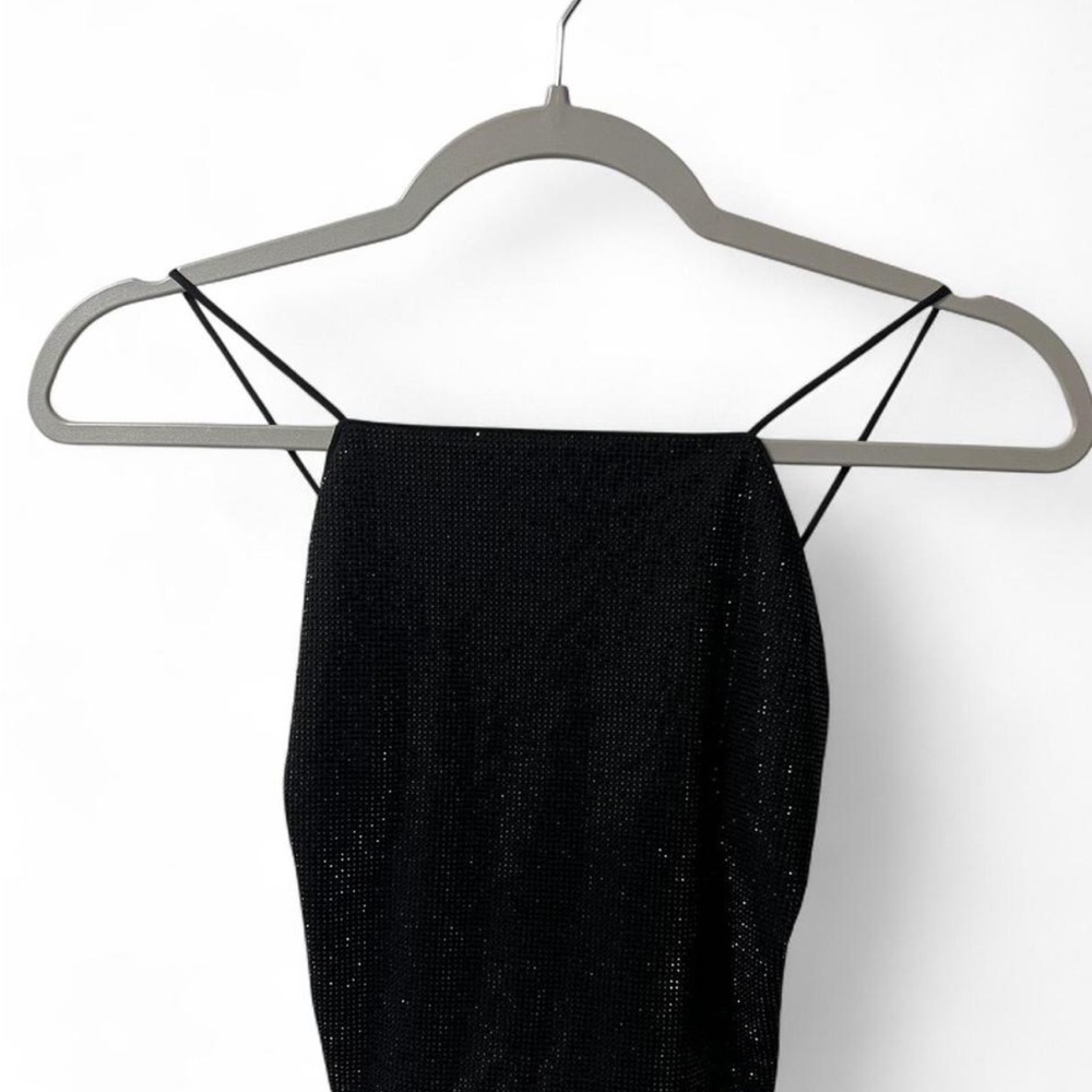 Zara Black Sparkle Blouse